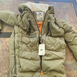NWT orolay women's thickened down jacket brand new